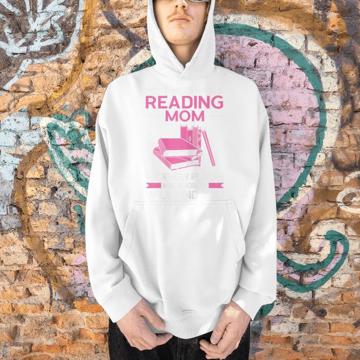 Never Mess With a Reading Mom Books Mother Men Hoodie