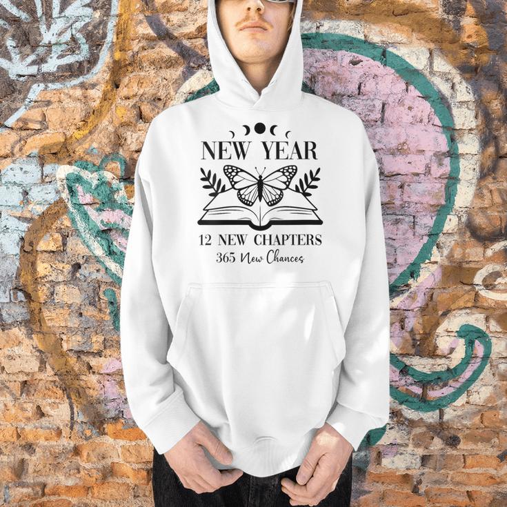 New Year 2026 Reading Book 12 New Chapters 365 New Chances Men Hoodie New Year 2026 Reading Book 12 New Chapters 365 New Chances Men Hoodie