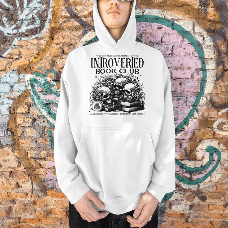 Proudly Anti Social Member Of The Introverted Book Club Men Hoodie Proudly Anti Social Member Of The Introverted Book Club Men Hoodie