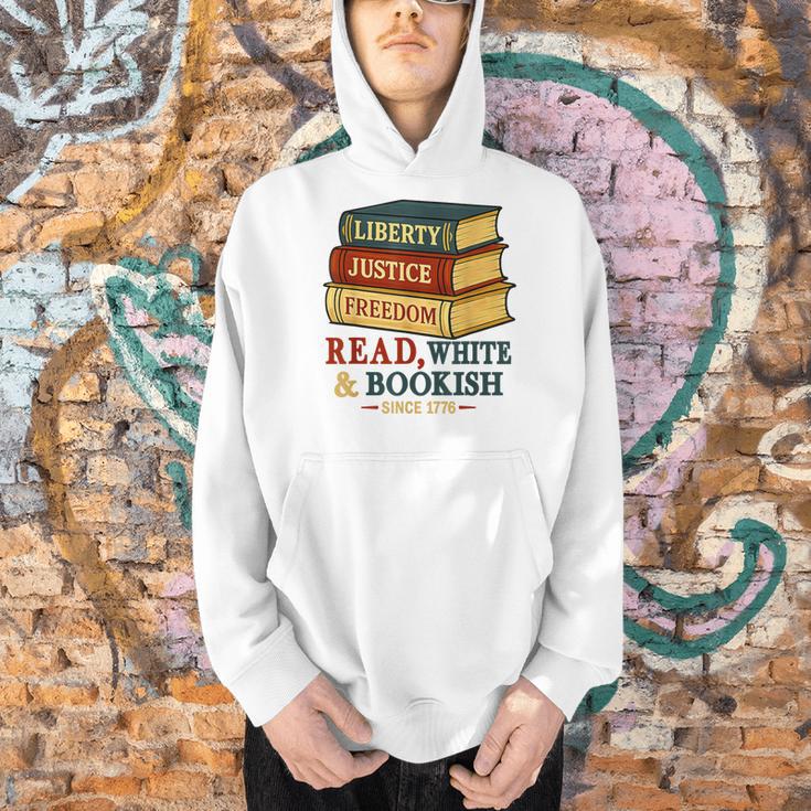 Read & Bookish Since 1776 Books Patriot 4th Of July Men Hoodie Read & Bookish Since 1776 Books Patriot 4th Of July Men Hoodie