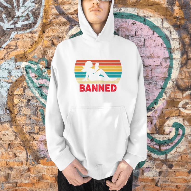 I Read Banned Book Bookworm Reader Nerd Bookish Librarian Men Hoodie