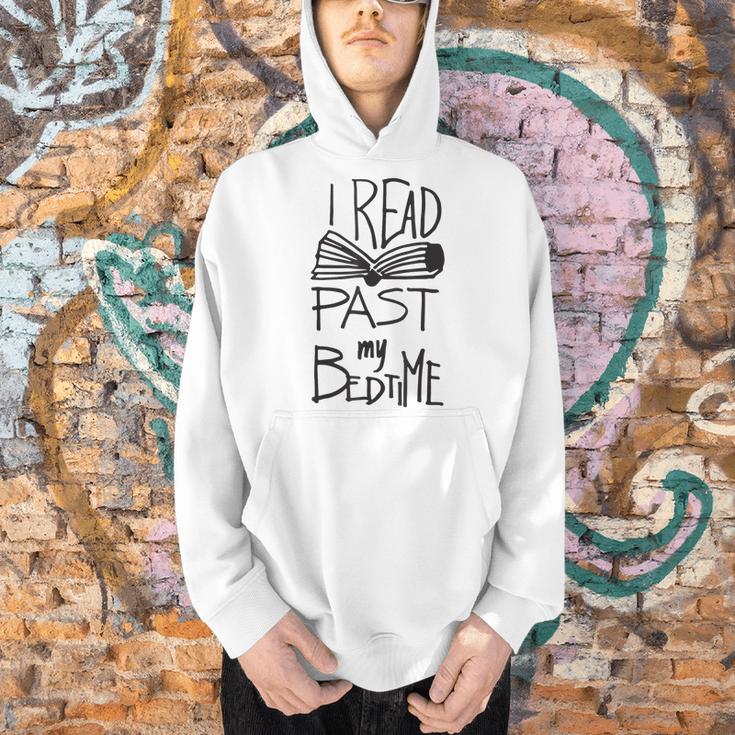 I Read Past My Bedtime Book Lover Reader ReadingShirt Men Hoodie