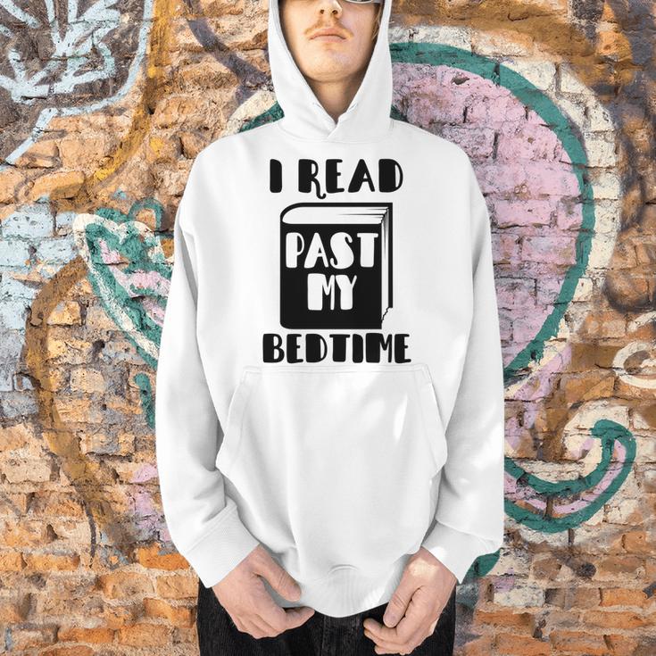 I Read Past My Bedtime Book Reader Men Hoodie