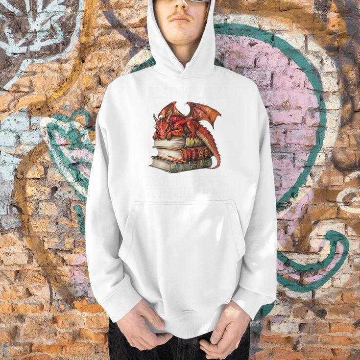 I Read Because Roasting People Is Frowned Upon Dragon Book Premium Tri-Blend Men Hoodie