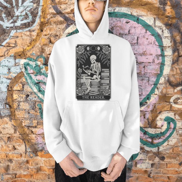The Reader – Gothic Book Lover Dark Academia Premium Tri-Blend Men Hoodie
