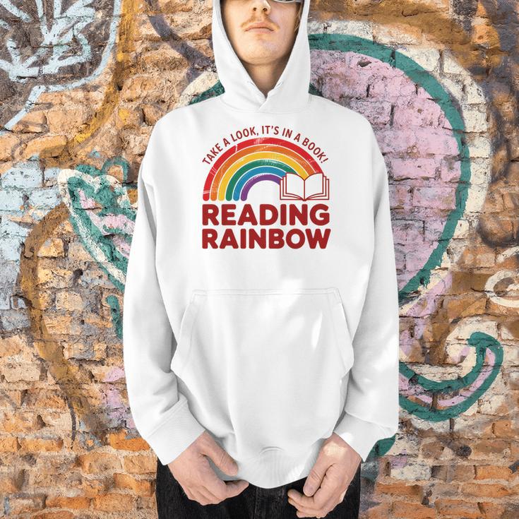 Reading Book Rainbow Literacy Learning Premium Tri-Blend Men Hoodie Reading Book Rainbow Literacy Learning Premium Tri-Blend Men Hoodie