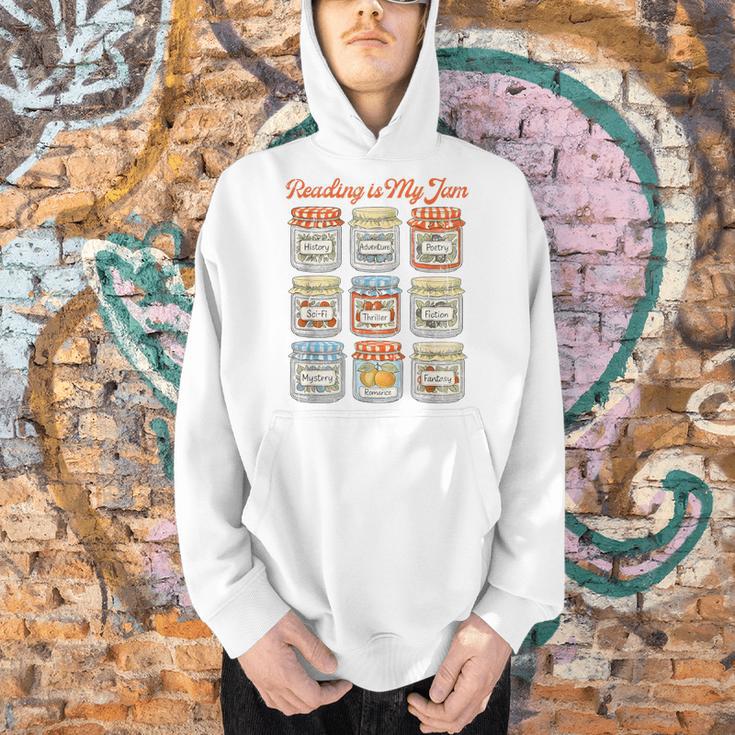 Reading Is My Jam Book Lover Fantasy Reader Men Hoodie Reading Is My Jam Book Lover Fantasy Reader Men Hoodie
