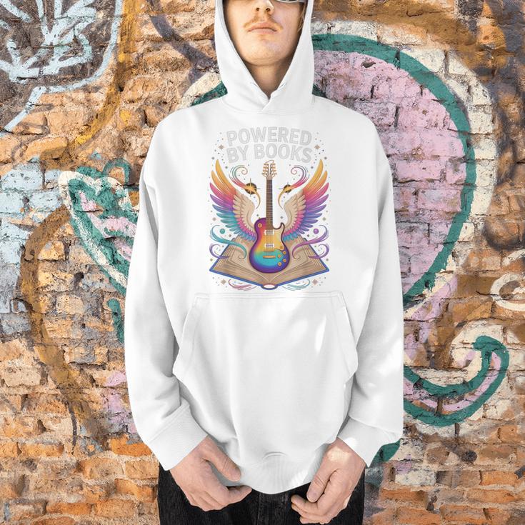Rockstar Powered BY Books Reading Rocks Preschool Teacher Men Hoodie Rockstar Powered BY Books Reading Rocks Preschool Teacher Men Hoodie