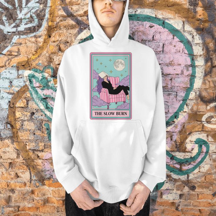 The Slow Burn Tarot Dark Romance Reader Smut Smutty Book Men Hoodie The Slow Burn Tarot Dark Romance Reader Smut Smutty Book Men Hoodie