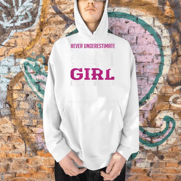 SOMMAS BOOKS Never Underestimate The Power Of a Girl With a Book Reading Men Hoodie