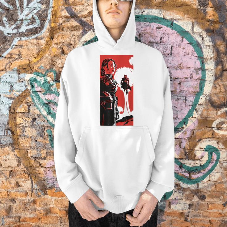 Star Wars The Book Of Boba Fett Fennec Shand Vintage Poster Men Hoodie