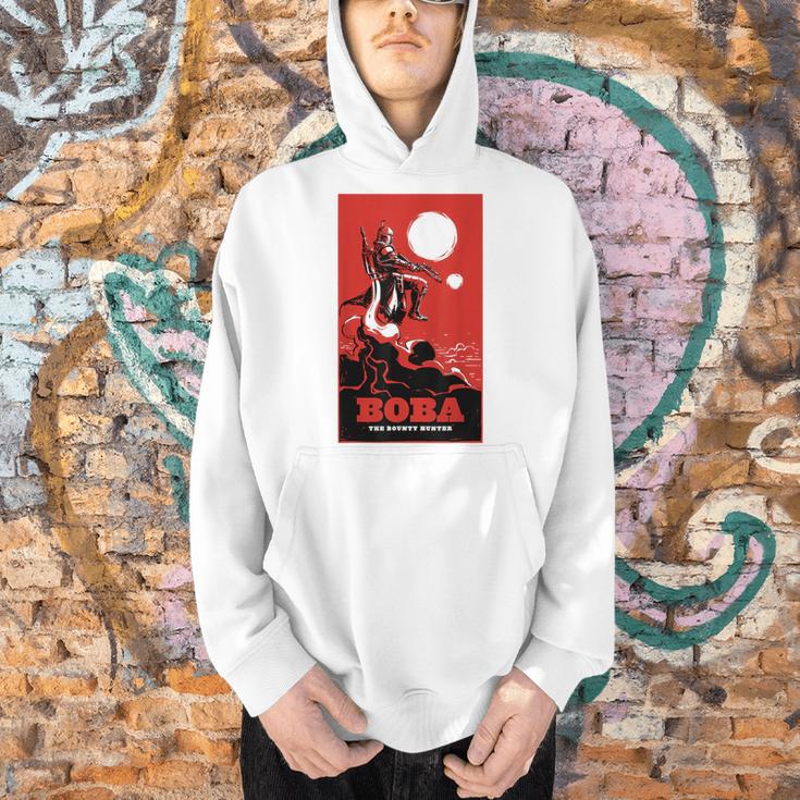 Star Wars The Book Of Boba Fett Vintage Poster Men Hoodie