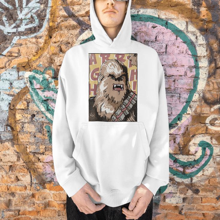 Star Wars Chewbacca Comic Book Character Portrait Men Hoodie Star Wars Chewbacca Comic Book Character Portrait Men Hoodie
