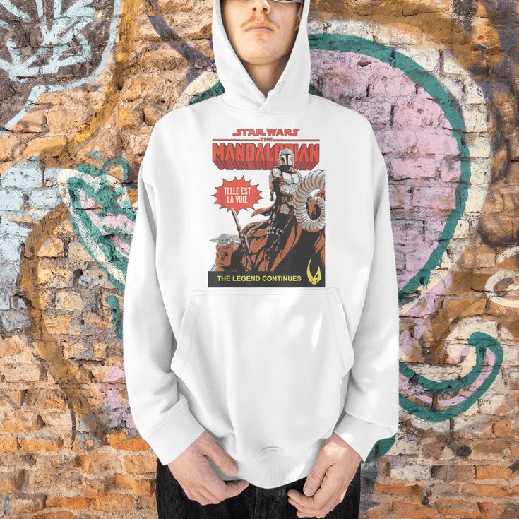 Star Wars The Mandalorian Telle Est La Voie Comic Book Men Hoodie