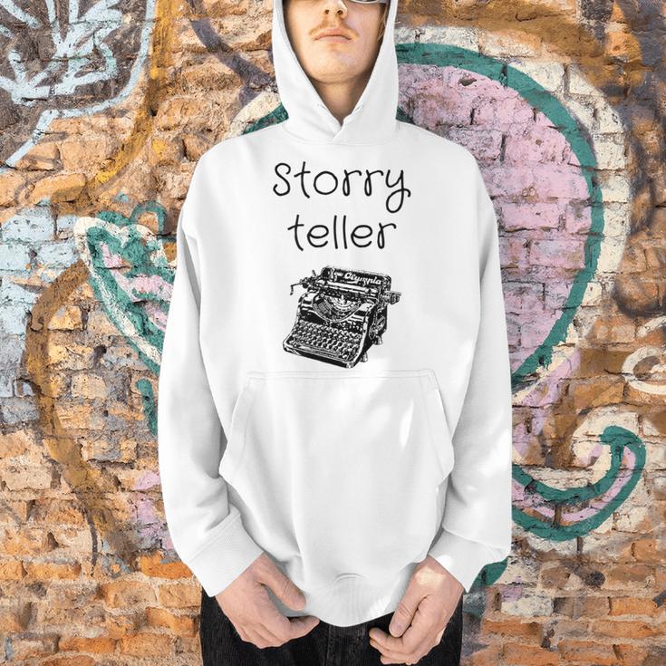 Storryteller Book Lover Storytelling Library Writer Reader Men Hoodie