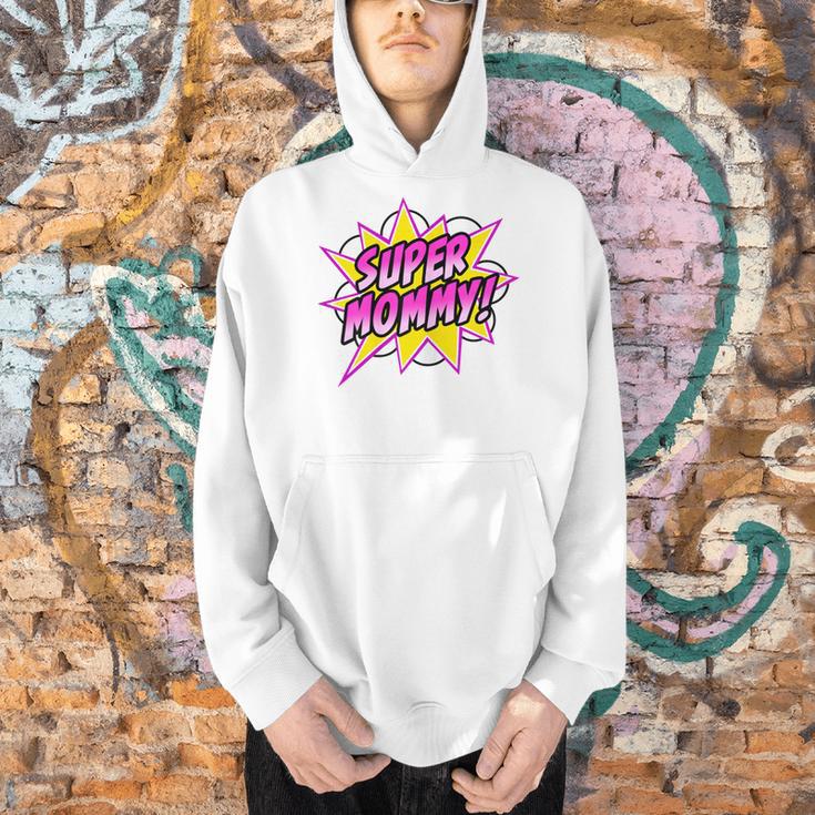 Super Mommy Comic Book Superhero Mother's Day Men Hoodie Super Mommy Comic Book Superhero Mother's Day Men Hoodie