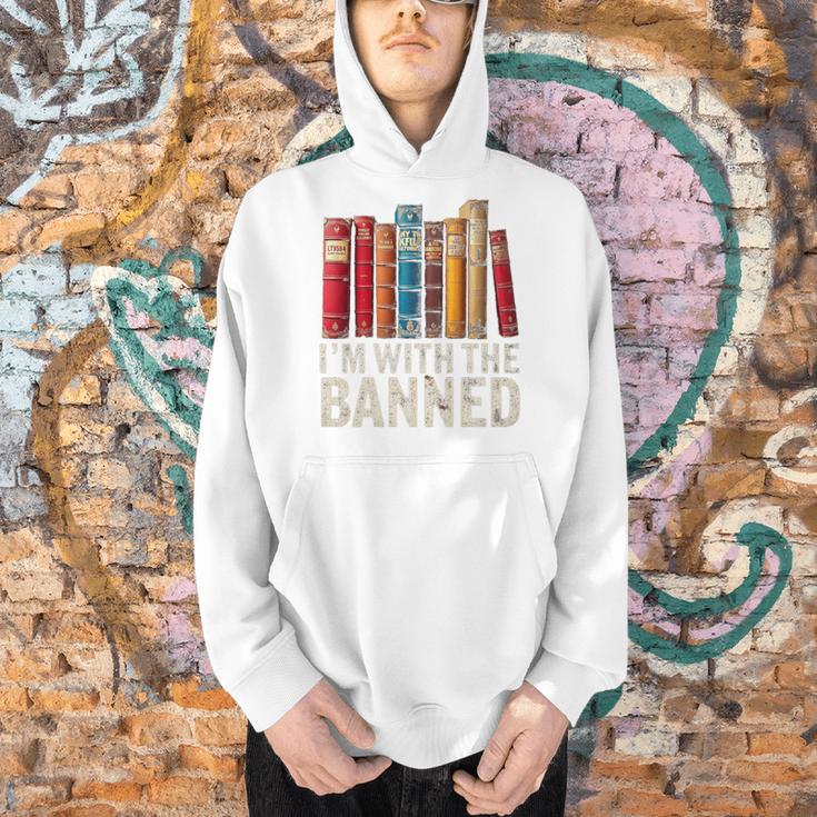 Support Banned Books Freedom I'm With The Banned Men Hoodie Support Banned Books Freedom I'm With The Banned Men Hoodie