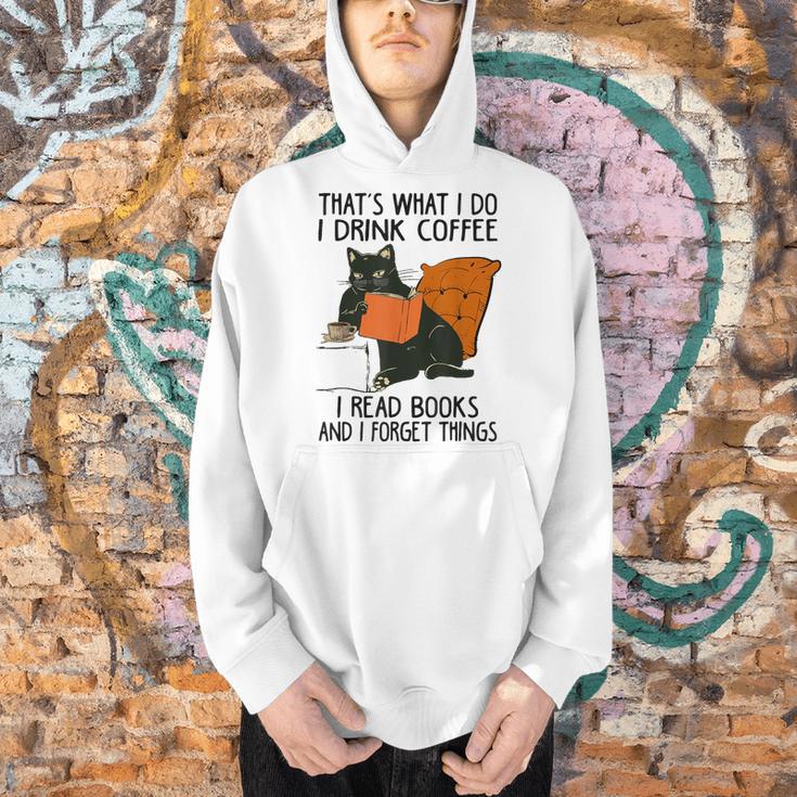 That's What I Do I Read Books I Drink Coffee I Know Things Men Hoodie