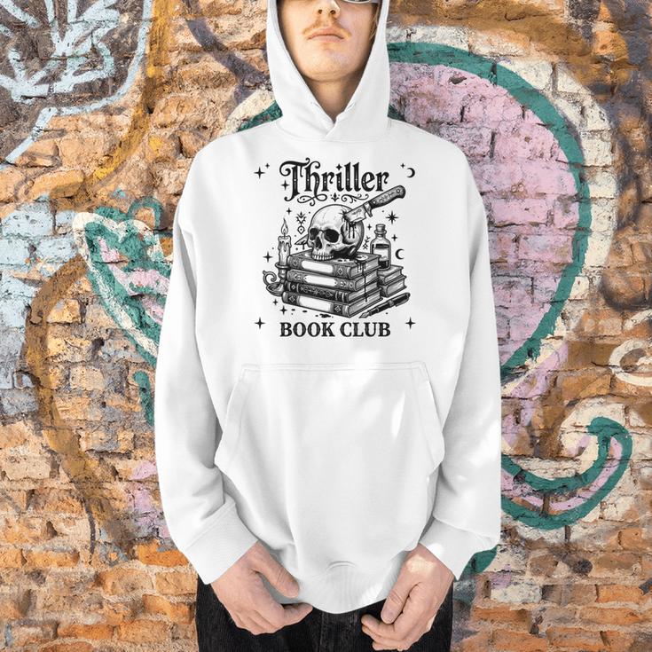 Thriller Book Club Mystery Lover Reading Crime Novel Men Hoodie