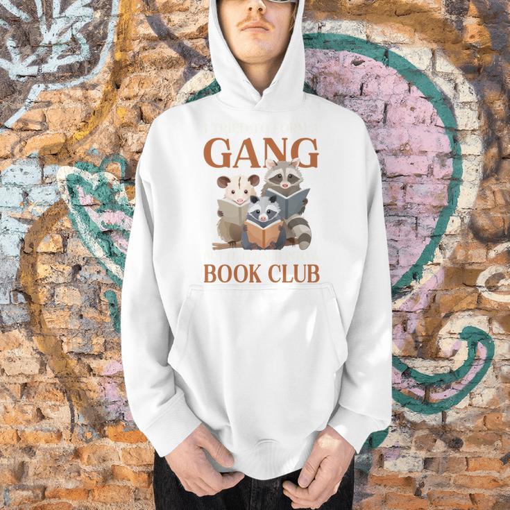 I Tried To Form A Gang But It Turned Into Book Club Men Hoodie
