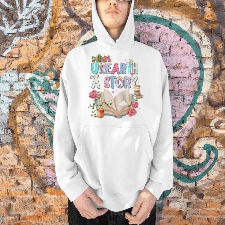 Unearth A Story Library Book Reading Program 2026 Summer Men Hoodie Unearth A Story Library Book Reading Program 2026 Summer Men Hoodie