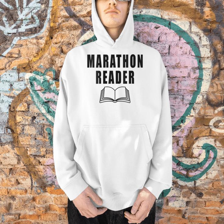 Women's Marathon Reader Book Reader Men Hoodie