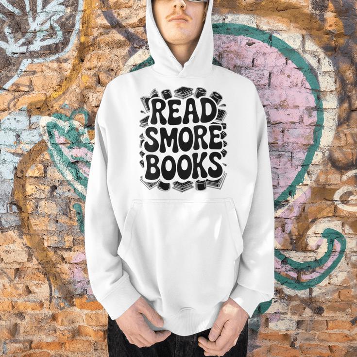 Women's Read Smore Books Camping Reading Men Hoodie Women's Read Smore Books Camping Reading Men Hoodie