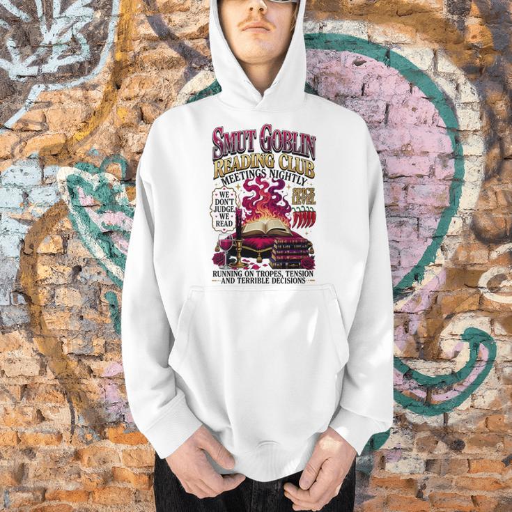 Women's Smut Goblin Reading Club Vintage Bookish Book Lover Men Hoodie Women's Smut Goblin Reading Club Vintage Bookish Book Lover Men Hoodie
