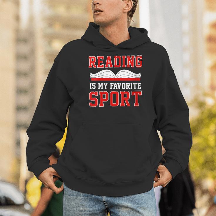 Book Reading Reading Is My Favorite Sport Men Hoodie