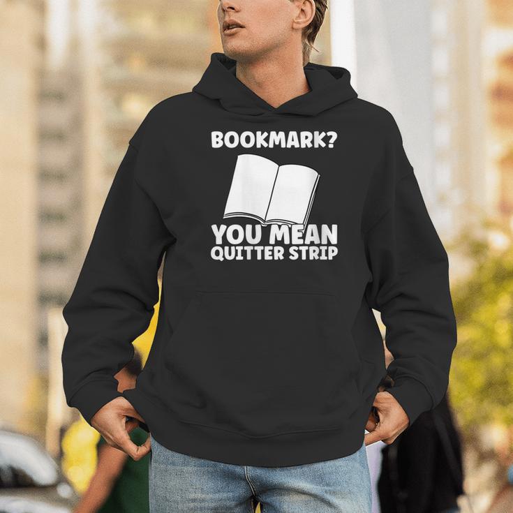 Bookmark Book Reader Men Hoodie