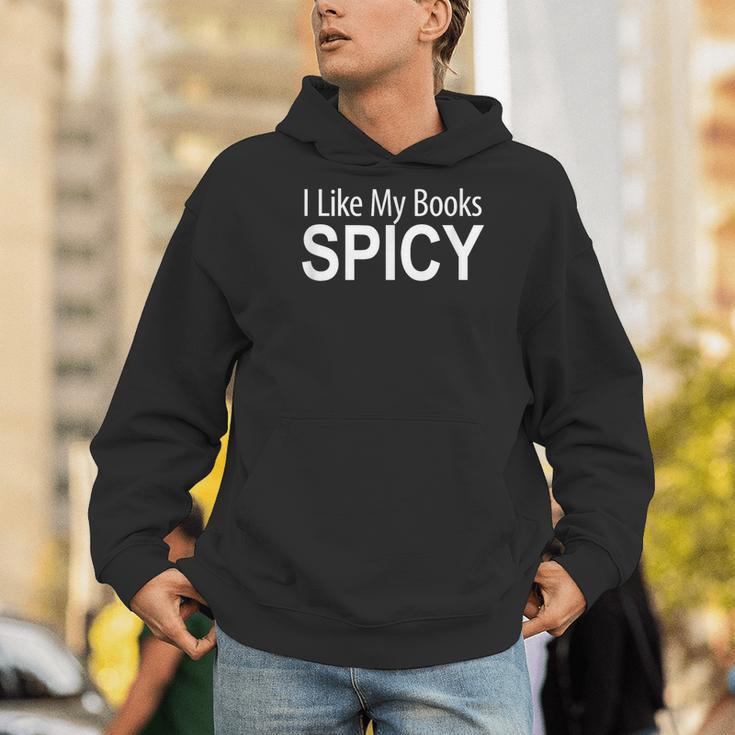 I Like My Books Spicy Men Hoodie I Like My Books Spicy Men Hoodie