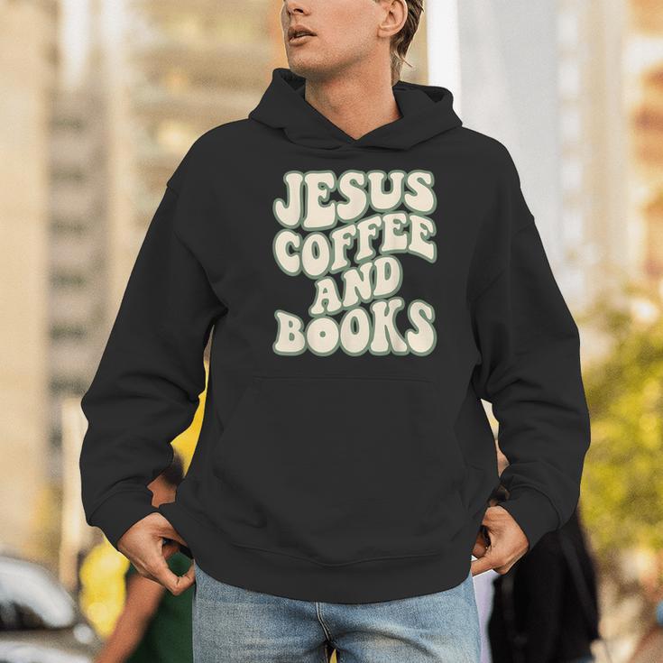 Christian Book Lover Coffee And Jesus Faith Reading Men Hoodie Christian Book Lover Coffee And Jesus Faith Reading Men Hoodie
