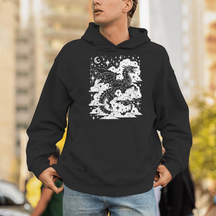Dark Academia Fantasy Dragon Book Lover Bookish Goblincore Men Hoodie