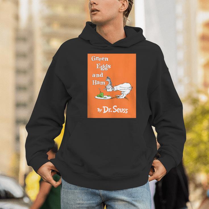 Dr Seuss Green Eggs And Ham Book Cover Men Hoodie Dr Seuss Green Eggs And Ham Book Cover Men Hoodie