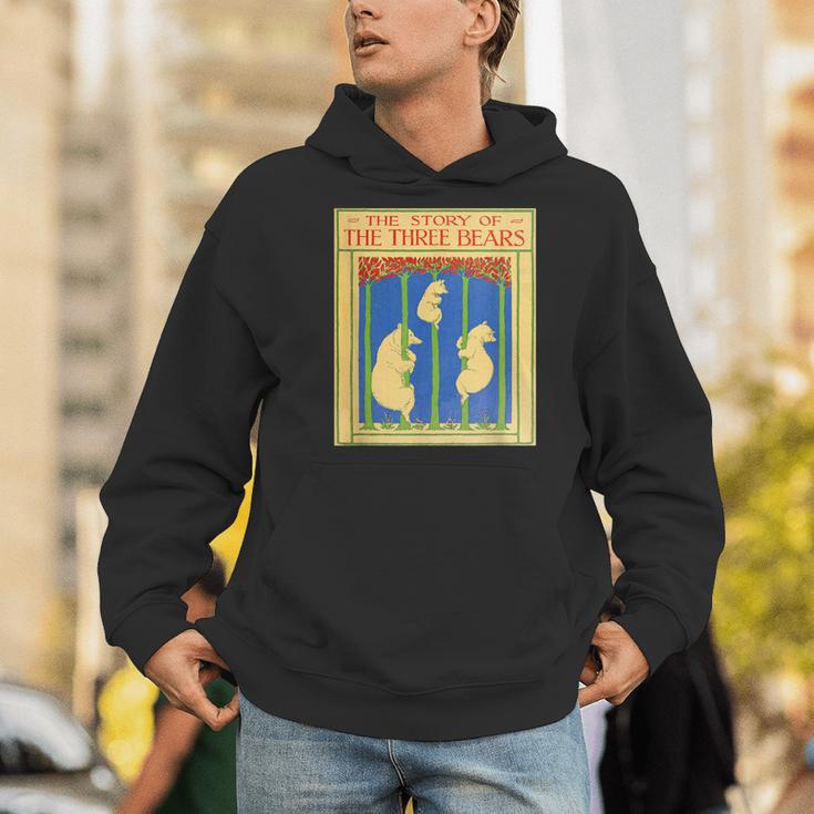 Goldilocks And The Three Bears Book Cover Men Hoodie