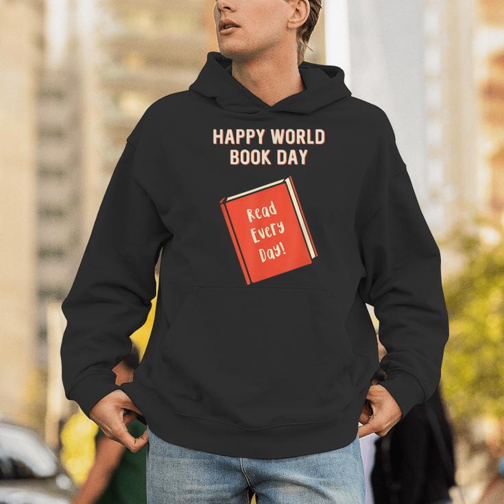 Happy World Book Day Inspirational Kids Men Hoodie Happy World Book Day Inspirational Kids Men Hoodie