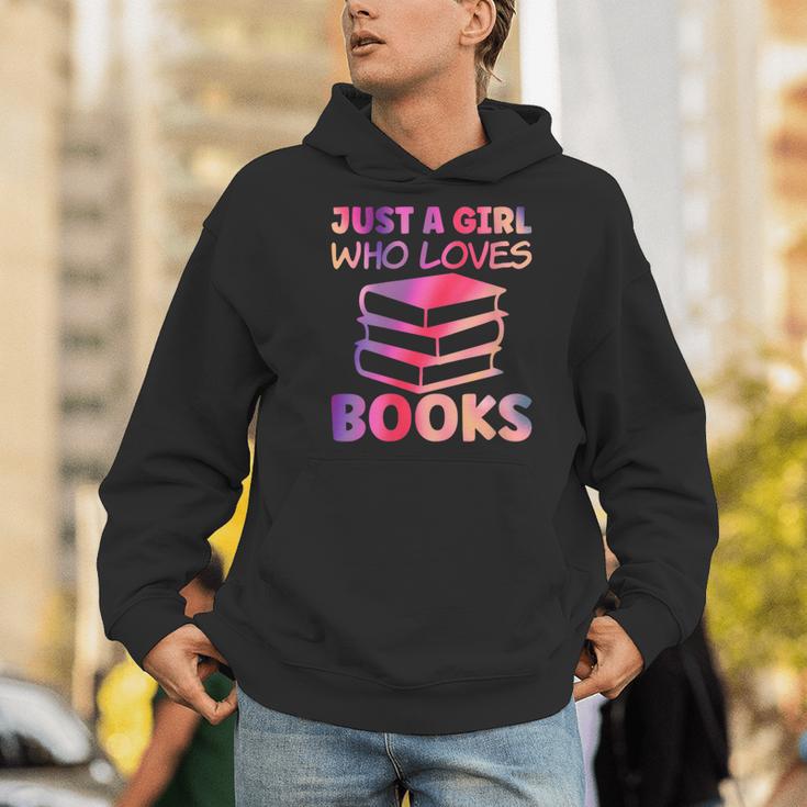 Just A Girl Who Loves Books Men Hoodie Just A Girl Who Loves Books Men Hoodie