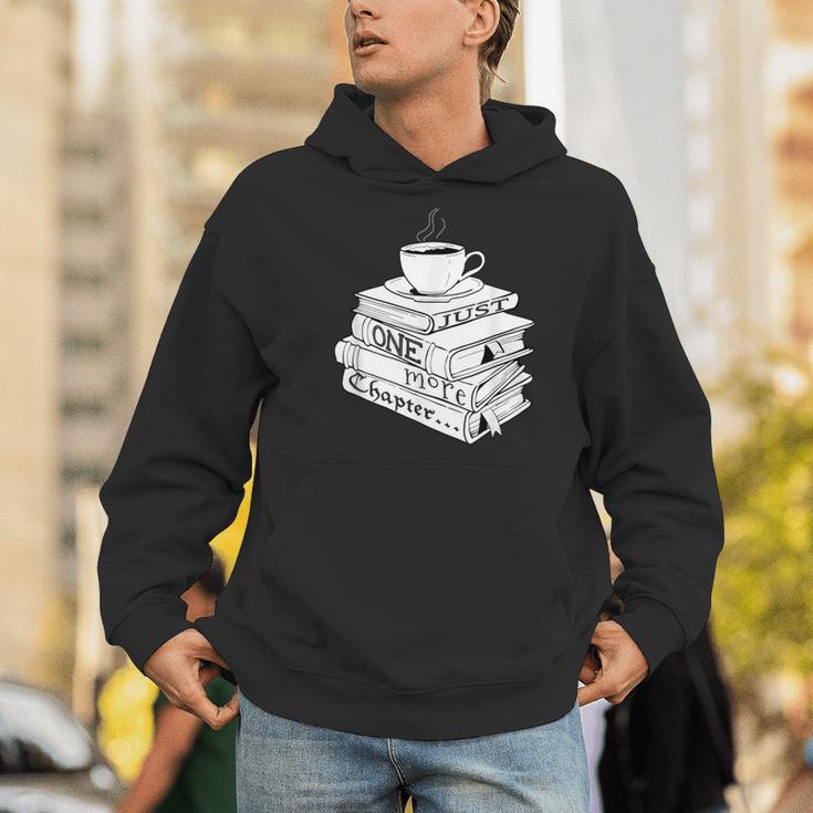 Just One More Chapter Book Reading For Book Lovers Men Hoodie