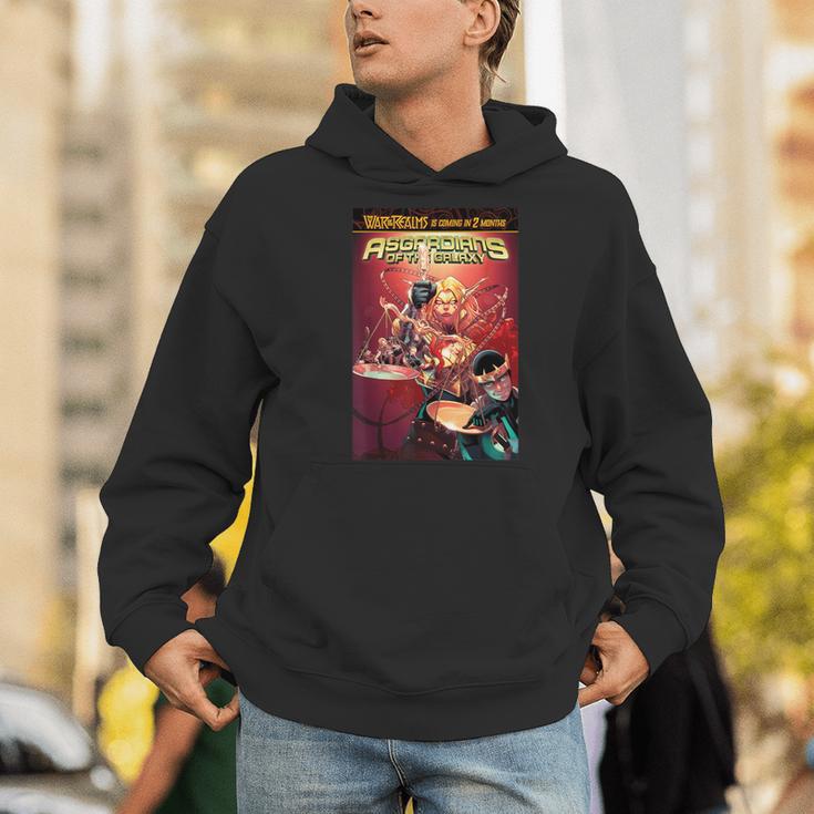 Marvel Comixology Asgardians Of The Galaxy Comic Book Cover Men Hoodie