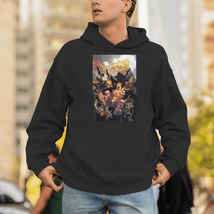 Marvel Comixology Avengers Issue 1 Of 10 Comic Book Cover Men Hoodie