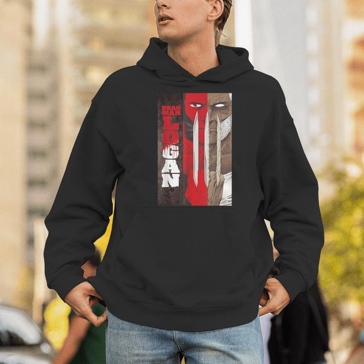 Marvel Dead Man Logan Comic Book Cover Men Hoodie