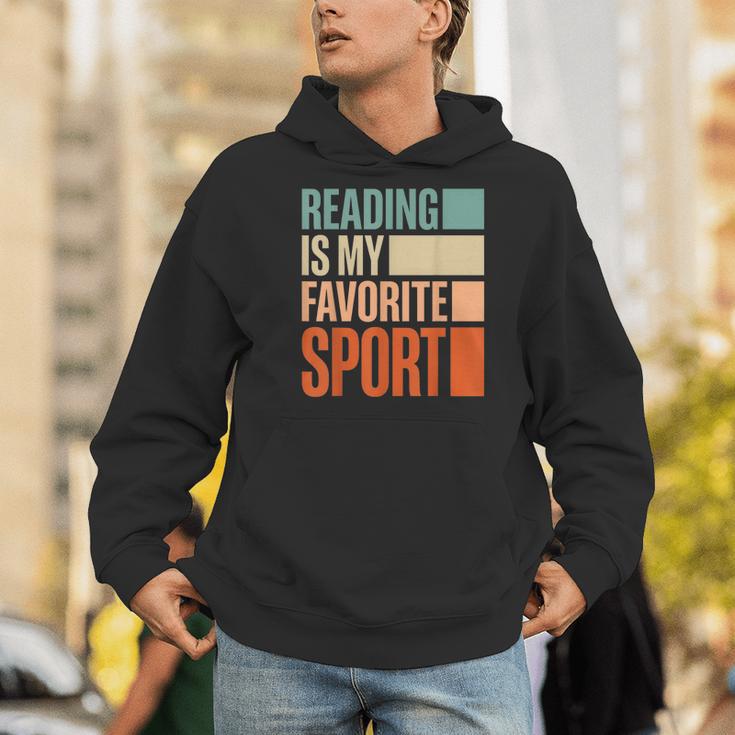 Reading Is My Favorite Sport Reader Book Worm Men Hoodie