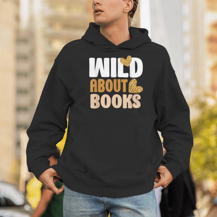 Reading Teacher Book Reader Student Leopard Wild About Books For Men Women Men Hoodie Reading Teacher Book Reader Student Leopard Wild About Books For Men Women Men Hoodie