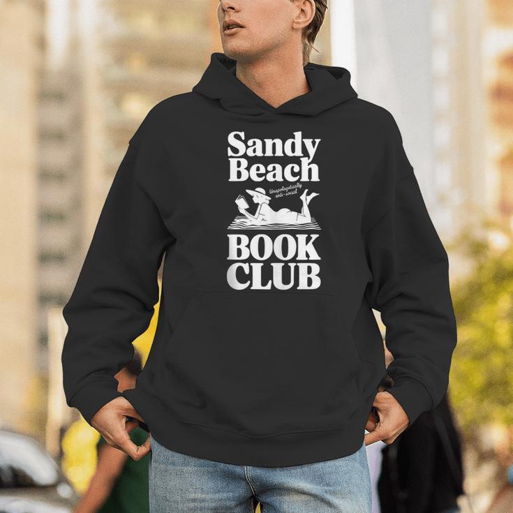 Sandy Beach Book Club Anti-Social Men Hoodie