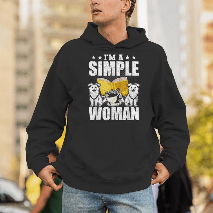 I Am a Simple Woman Book Lover Read Men Hoodie