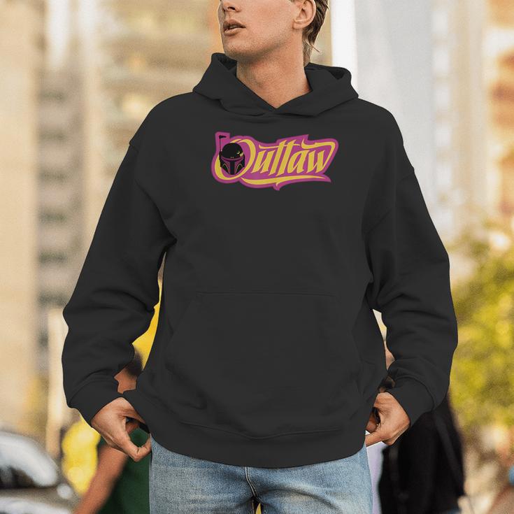 Star Wars The Book Of Boba Fett Outlaw Logo Men Hoodie