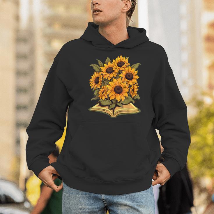 Sunflowers Flowers Book Floral Men Hoodie Sunflowers Flowers Book Floral Men Hoodie