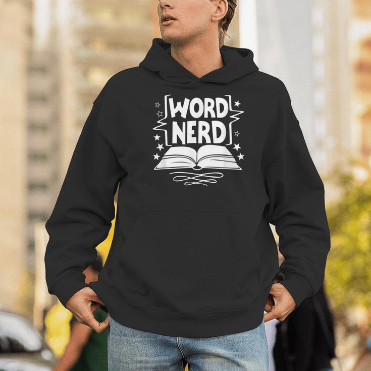 Word Nerd Reading Book Lover Bookworm Bookish Librarian Men Hoodie Word Nerd Reading Book Lover Bookworm Bookish Librarian Men Hoodie
