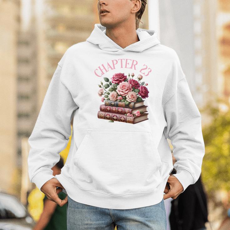 23rd Birthday Chapter 23 Birthday Shirt Women Book Lover Premium Tri-Blend Men Hoodie