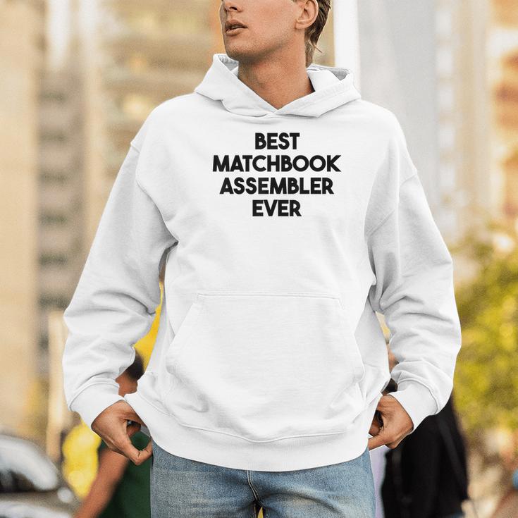 Best Matchbook Assembler Ever Men Hoodie Best Matchbook Assembler Ever Men Hoodie